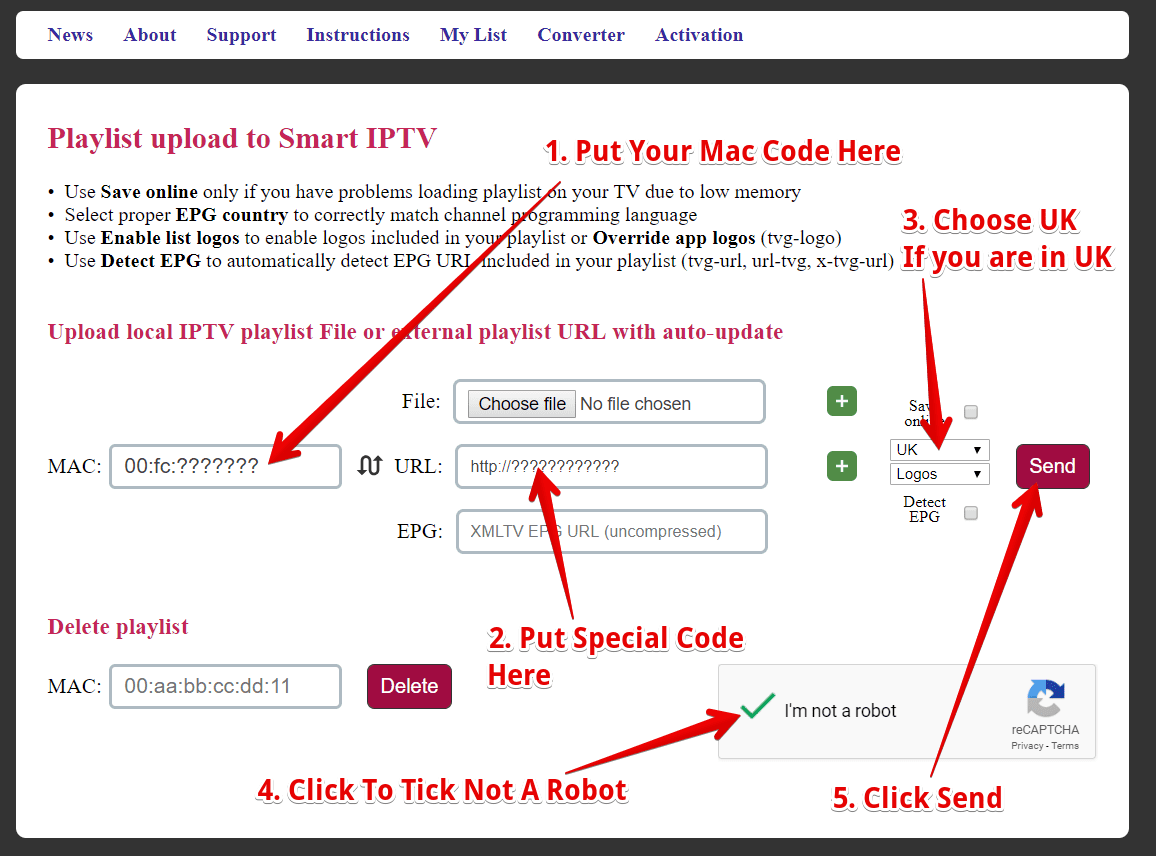 url gratis para smart iptv