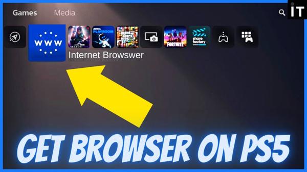 navegador web ps5 para iptv